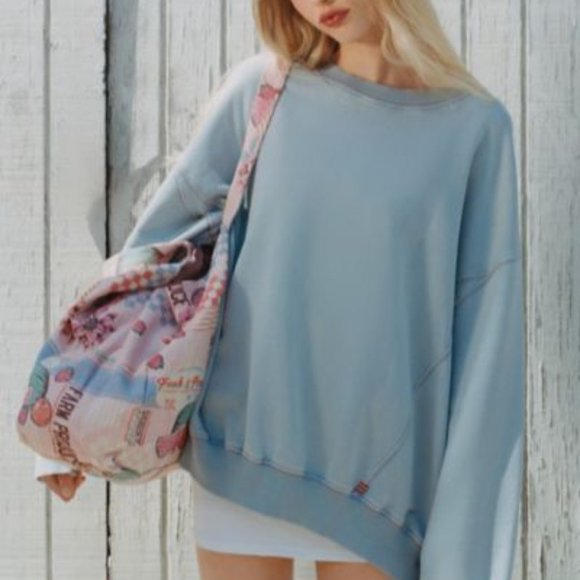 UO East-West Printed Jute Tote Bag - Picture 2 of 2